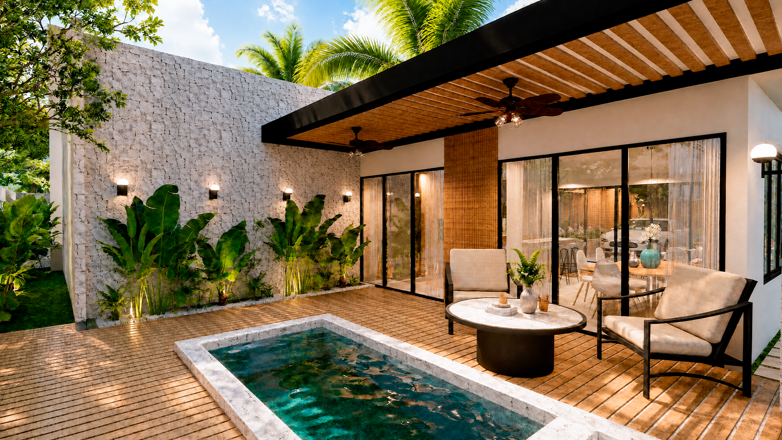 Vida junto al agua, Arrecife Club House